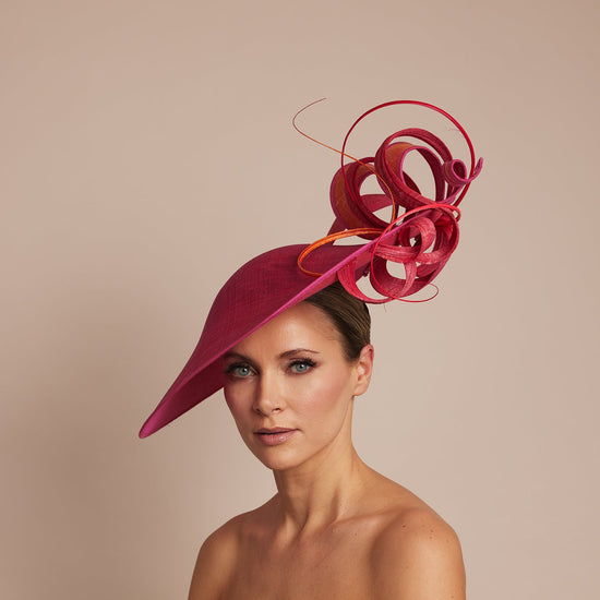 red melbourne cup hat