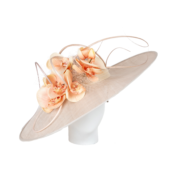 Floral Ascot Hat