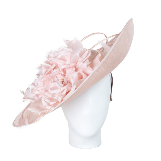 Cream wedding hat