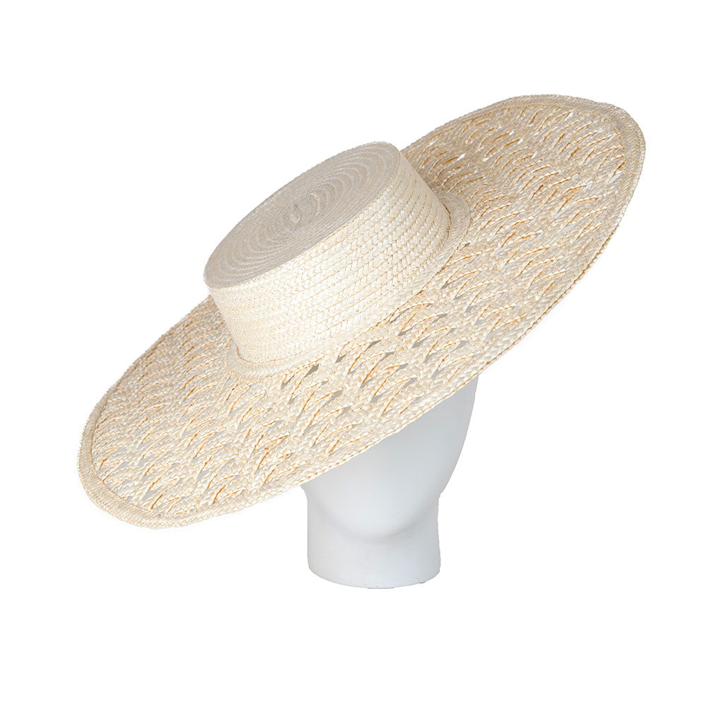 Load image into Gallery viewer, Women&amp;#39;s designer sun hat
