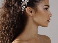 Load and play video in Gallery viewer, bridal halo crown

