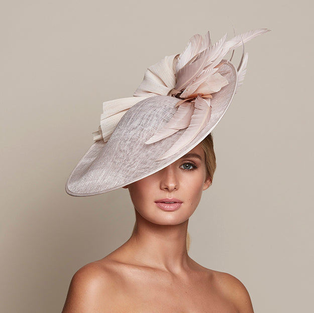 Saucer Hats for Weddings 