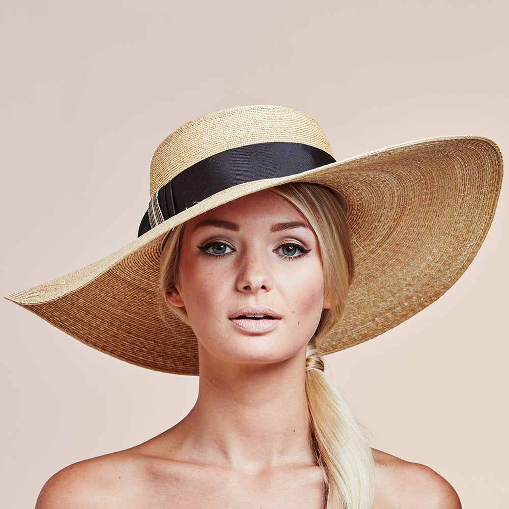 Designer Straw Hat, Luxury Straw Hat