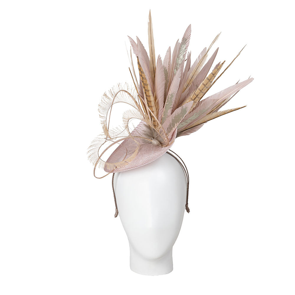 Load image into Gallery viewer, pheasant feather fascinator
