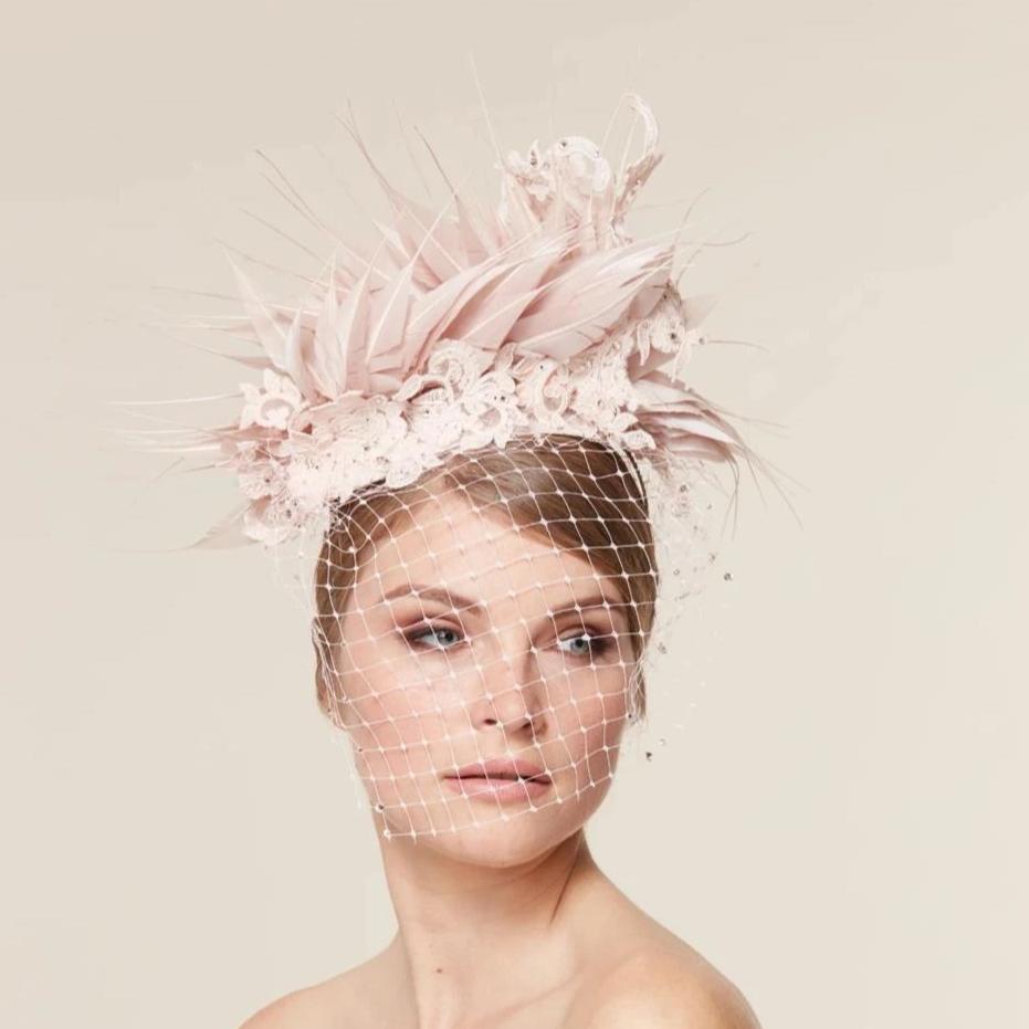 womens designer wedding hat