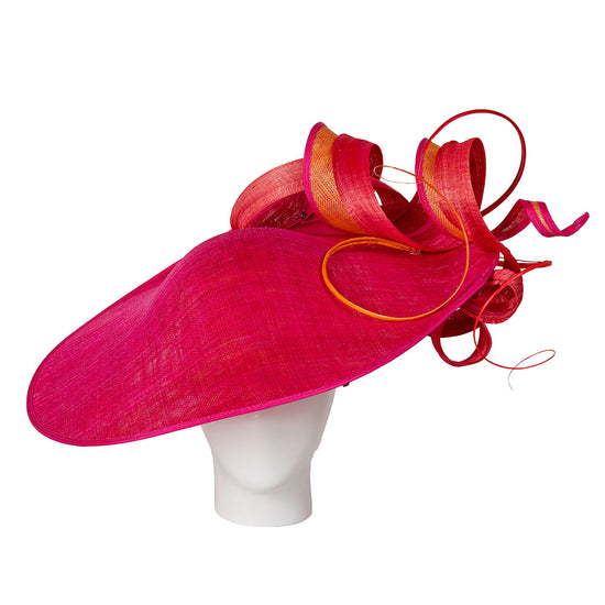 Load image into Gallery viewer, Red wedding hat
