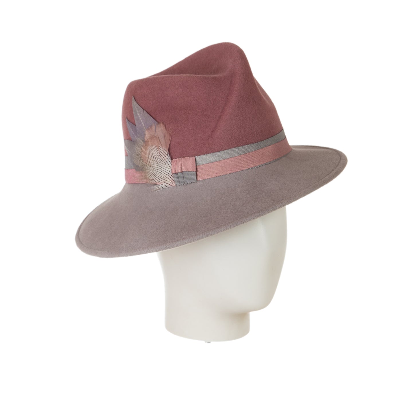 designer trilby hat