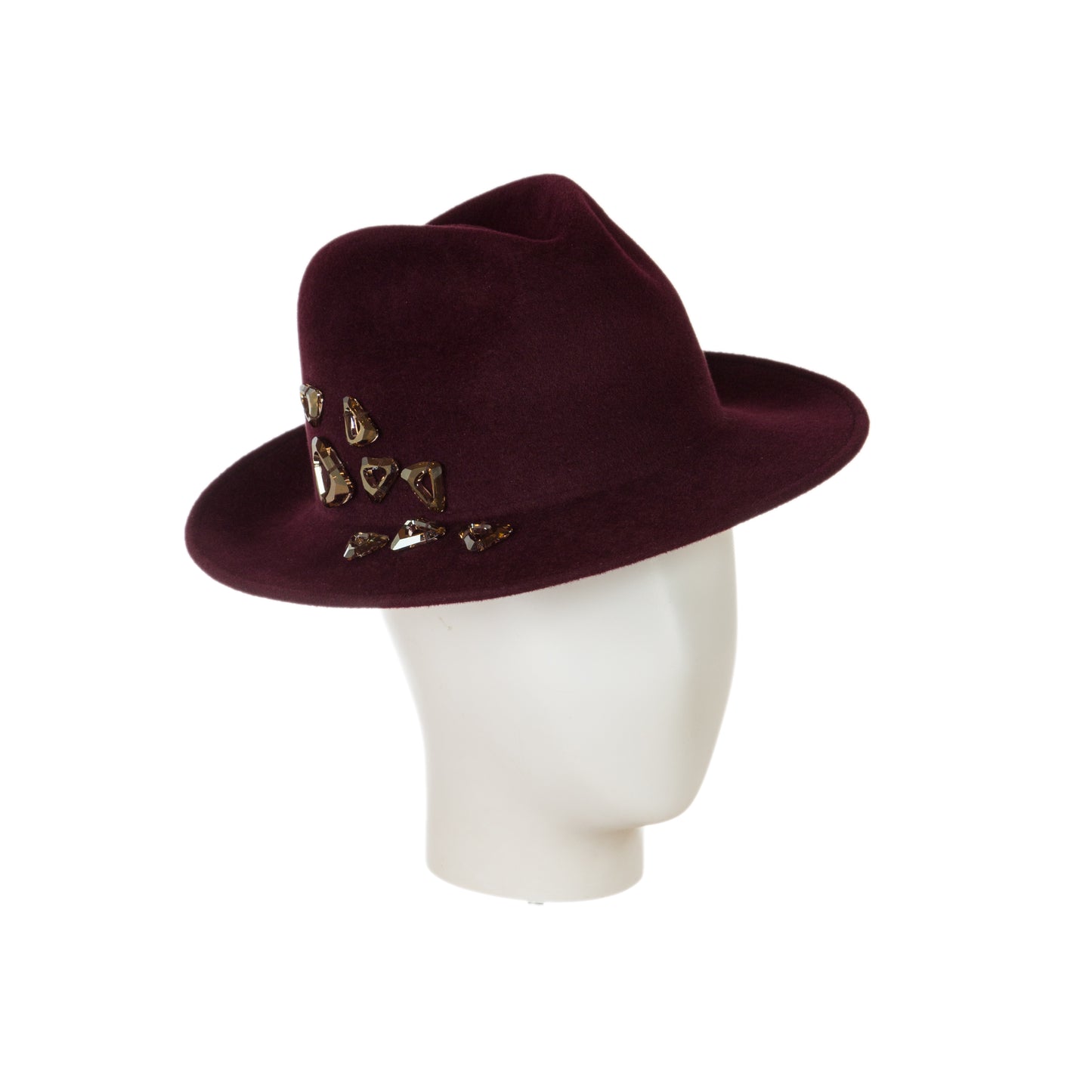 designer trilby hat