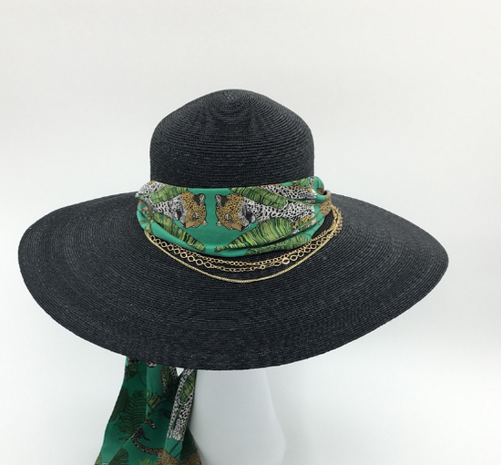 luxury straw hat