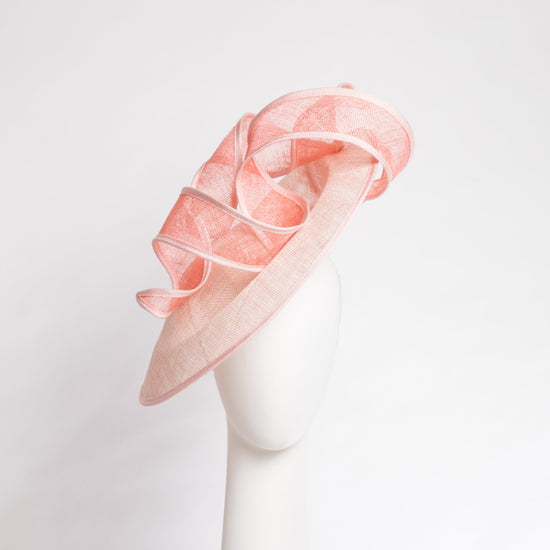 pink saucer hat